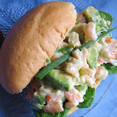 Shrimp Avocado Hoagies