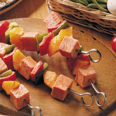 Orange Ham Kabobs Recipe