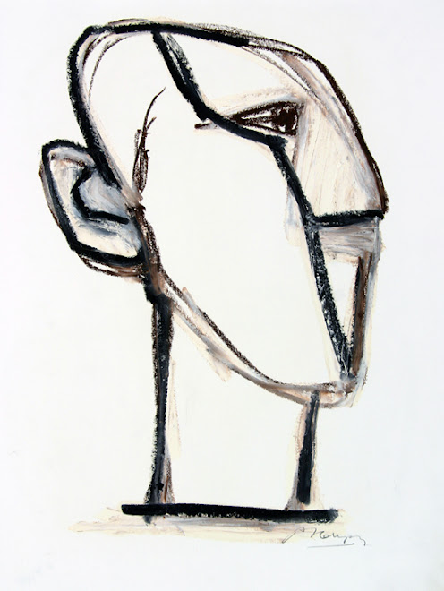 <p>
	<strong>Imaginary Portrait 26</strong><br />
	Oil stick on paper<br />
	14&quot; x 11&quot;<br />
	1996</p>
