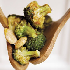 Food52's Roasted Broccoli with Smoked Paprika Vinaigrette and Marcona Almonds