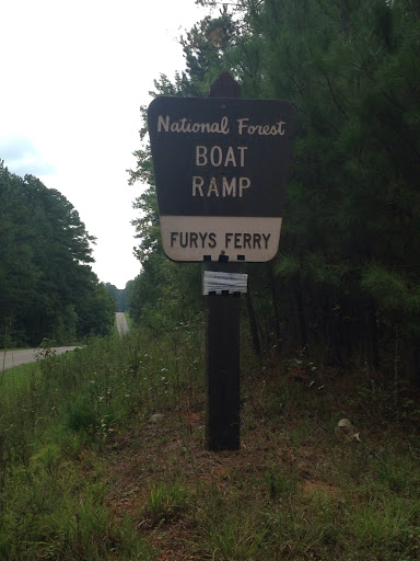 National Forest Boat Ramp