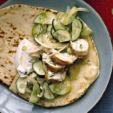 Chicken and Dill Souvlaki