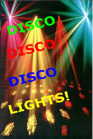 DISCO DISCO DISCO LIGHTS