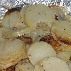 Foil Packet Grilled Potatoes