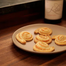 10 Minute Parmesan and Mustard Pinwheels