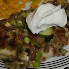 Chicken Breast With Cheese and Chilies