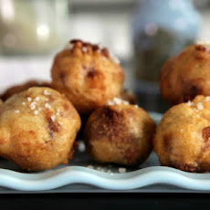 Deep-Fried Cookie Dough with Fleur de Sel