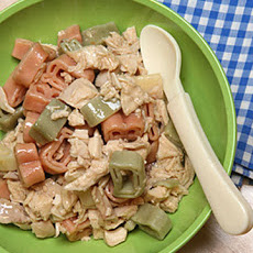 Roasted Chicken with Cheese Tortellini
