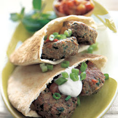 Turkish Lamb Pitas with Tomato Sauce