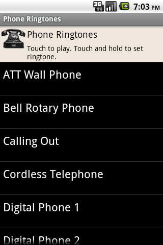 Phone Ringtones