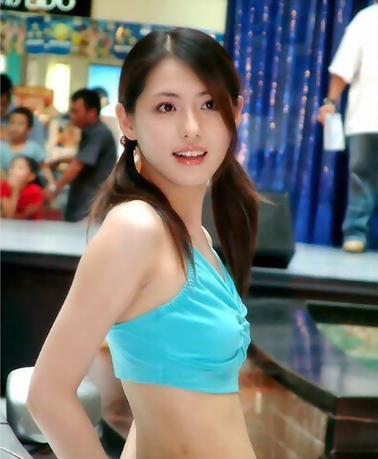 Young asian beautiful model