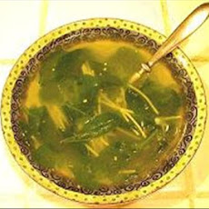 Julie's Chicken and Greens Soup for Sickies