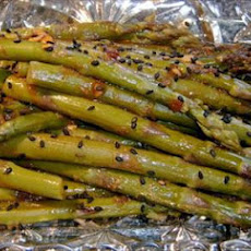 Ginger Sesame Asparagus