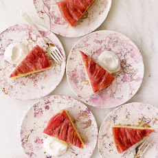 Rhubarb Upside-Down Cake