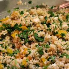 Golden Beet and Bulghur Salad