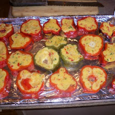 Corn Muffins in Poblano Cups