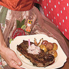 Panfried Steak with Red-Wine Butter