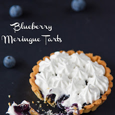 Blueberry Meringue Tarts