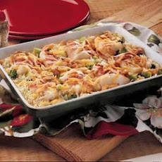 Baked Fish (Cod) and Rice