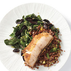 Black Cod with Swiss Chard, Olives, and Lemon