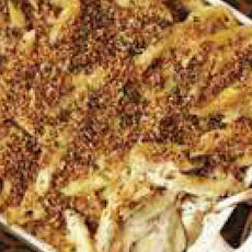 Four-Cheese Baked Pasta