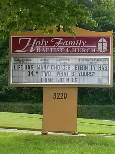 Holy Family Baptist Church