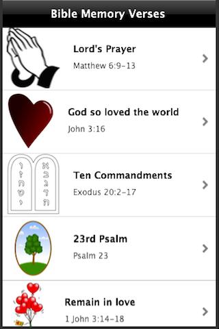 Bible Memory Verses