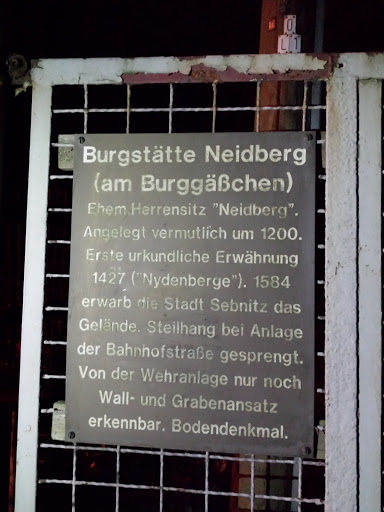 Burgstätte Neidberg
