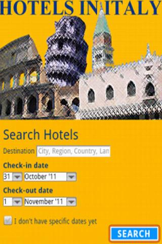 Hotels in Italy