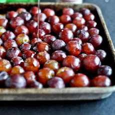 Roasted Grape + Goat Cheese + Honey Stuffed Sweet Potatoes