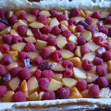 Plum Delicious Slab Pie