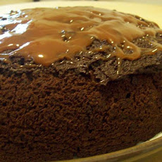 Turtle Fudge Skillet Cake