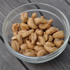 Crispy Ginger Tamari Cashews