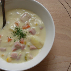 Ham and  Corn Chowder