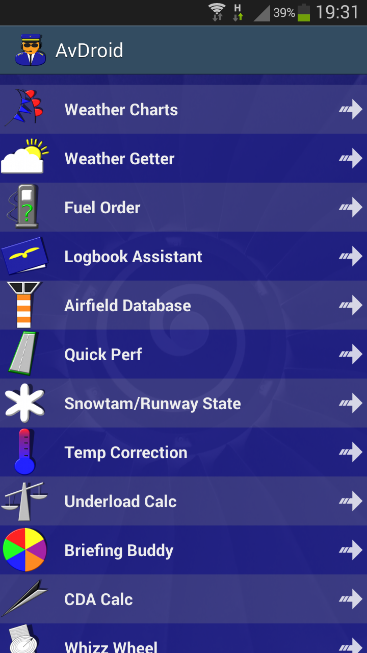 Android application AvDroid screenshort