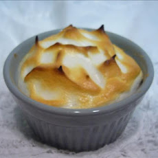 Cinnamon Fruit Salad Under a Cloud of Meringue