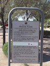 Pecos Park Sign