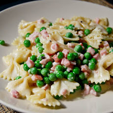 Ham & Pea Bowtie Pasta