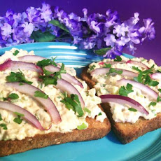 Smoked Paprika Egg Salad Sandwich on Whole Grain