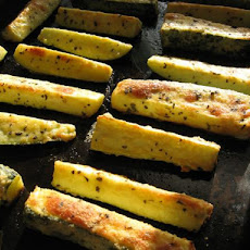 Parmesan Crusted Zucchini
