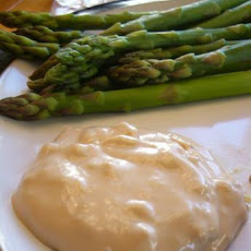DH's Sauce That Won Me Over To Asparagus
