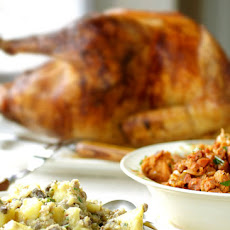 Portuguese Turkey with Two Stuffings Recipe
