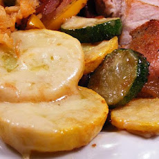 Fried Zucchini/Yellow Squash (Quick, Easy and Cheesy)