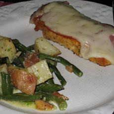Roasted Fingerling Potatoes & Green Beans in Tarragon Sauce