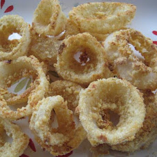 Oven Fried Onion Rings