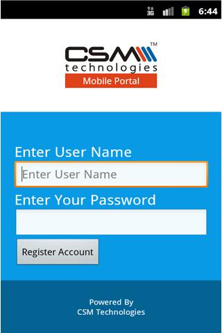 CSM Portal Mobile