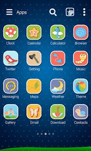 How to get snail GO Launcher Theme lastet apk for bluestacks