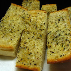 Olive Oil and Parmesan Garlic Bread 