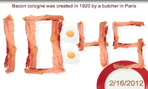 Bacon Clock