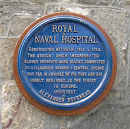 Royal Navy Hospital Plaque 1758